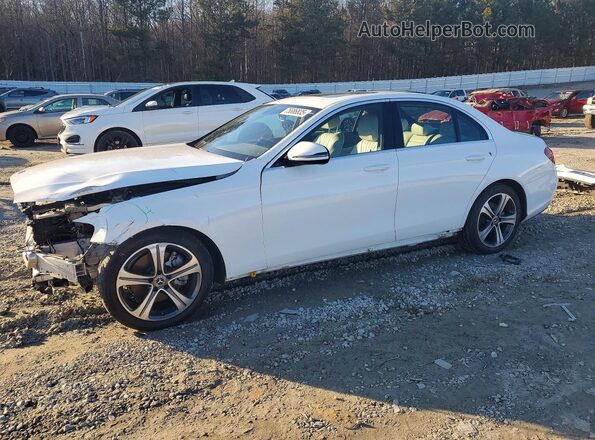 WDDZF4KB0KA576296 2019 MERCEDES-BENZ E Белый Передняя левая четверть