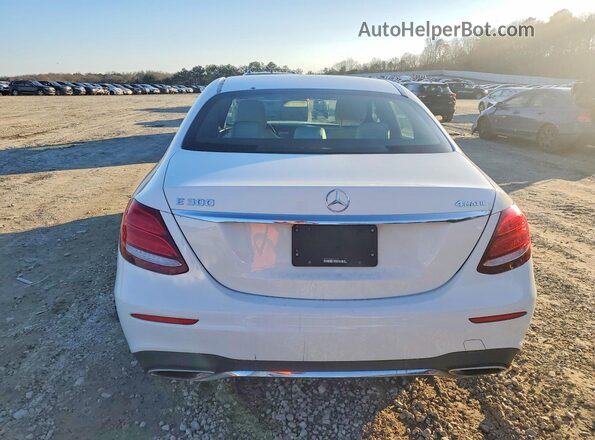 WDDZF4KB0KA576296 2019 MERCEDES-BENZ E Белый Вид сзади