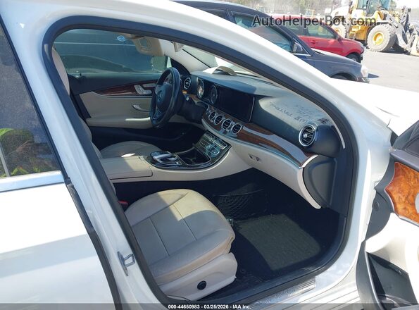 WDDZF4KB1JA475265 2018 MERCEDES-BENZ E-CLASS Белый Вид салона спереди