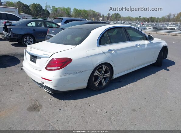 WDDZF4KB1JA475265 2018 MERCEDES-BENZ E-CLASS Белый Задняя правая четверть
