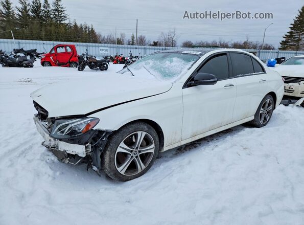 WDDZF4KB1KA533201 2019 MERCEDES-BENZ E White Front left