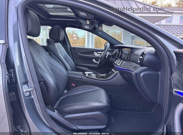 WDDZF4KB2HA126772 2017 MERCEDES-BENZ E-CLASS Gray წინა სალონის ხედი