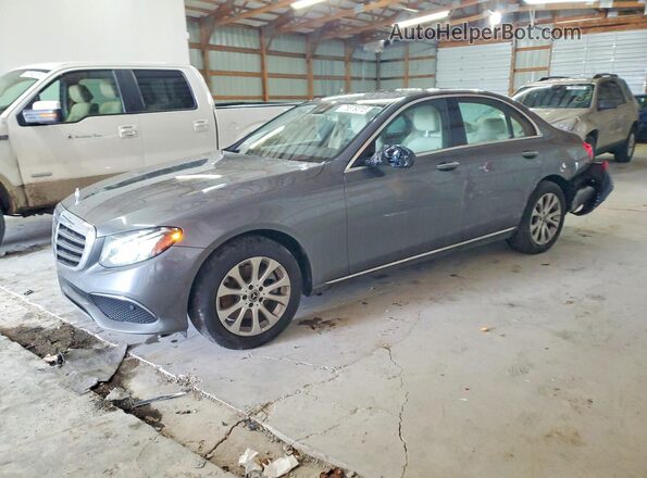 WDDZF4KB2JA429167 2018 MERCEDES-BENZ E Серый Передняя левая четверть