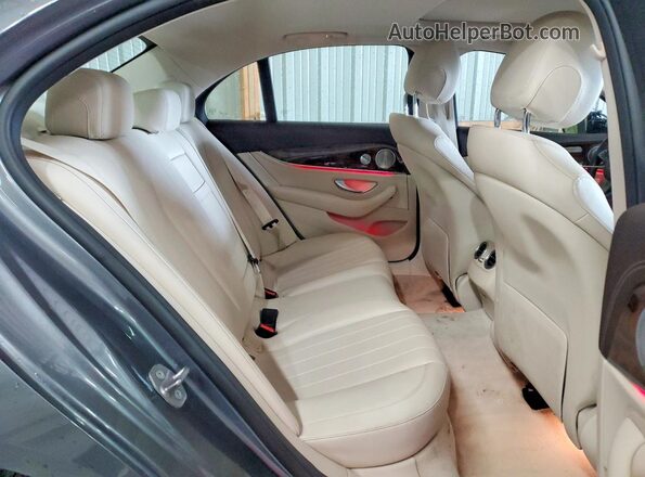 WDDZF4KB2JA429167 2018 MERCEDES-BENZ E Серый Вид задних сидений