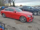 2017 Mercedes-benz E 300 4matic Красный vin: WDDZF4KB3HA063102
