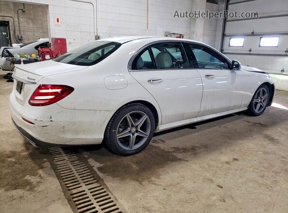 WDDZF4KB3HA071054 2017 MERCEDES-BENZ E Белый Задняя правая четверть