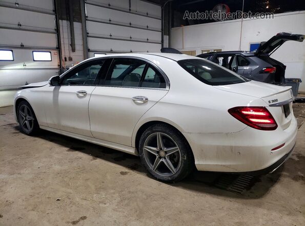 WDDZF4KB3HA071054 2017 MERCEDES-BENZ E Белый Задняя левая четверть