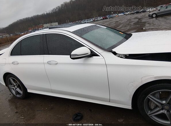 WDDZF4KB3HA219056 2017 MERCEDES-BENZ E-CLASS Белый Вид задней части салона