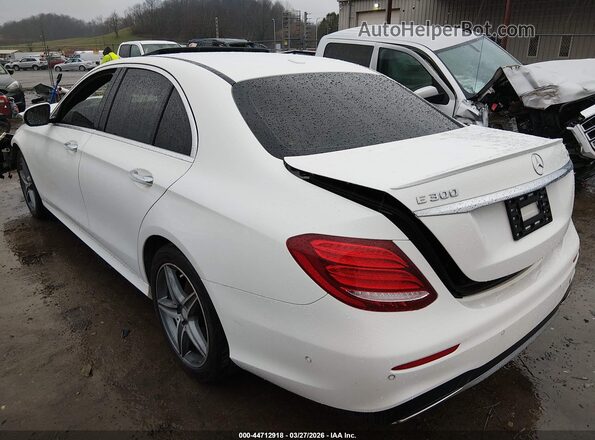 WDDZF4KB3HA219056 2017 MERCEDES-BENZ E-CLASS Белый Задняя левая четверть