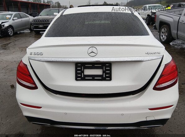 WDDZF4KB3HA219056 2017 MERCEDES-BENZ E-CLASS Белый 