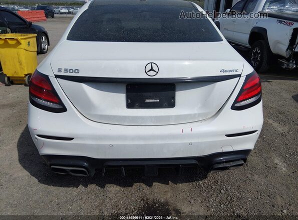 WDDZF4KB5HA081780 2017 MERCEDES-BENZ E-CLASS Белый 