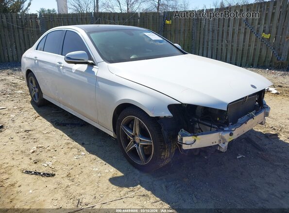 WDDZF4KB6KA502168 2019 MERCEDES-BENZ E-CLASS White Передня права чверть