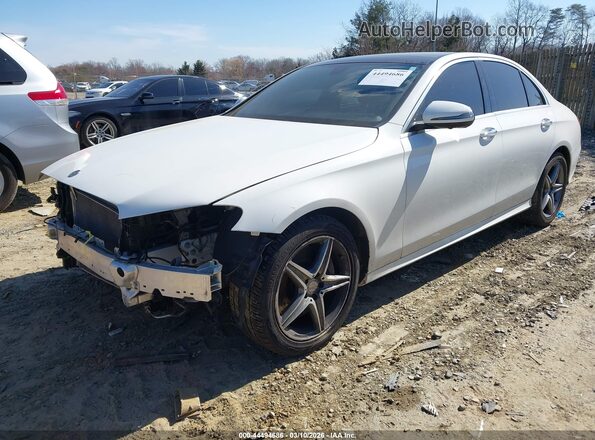 WDDZF4KB6KA502168 2019 MERCEDES-BENZ E-CLASS White Передня ліва чверть