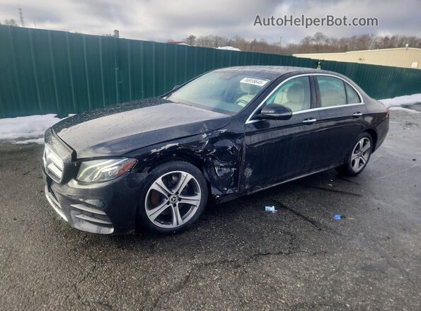 WDDZF4KB6KA596181 2019 MERCEDES-BENZ E Черный Передняя левая четверть