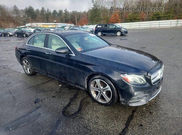 WDDZF4KB6KA596181 2019 MERCEDES-BENZ E Черный Передняя правая четверть