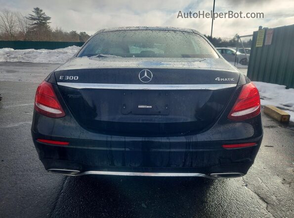 WDDZF4KB6KA596181 2019 MERCEDES-BENZ E Черный Вид сзади