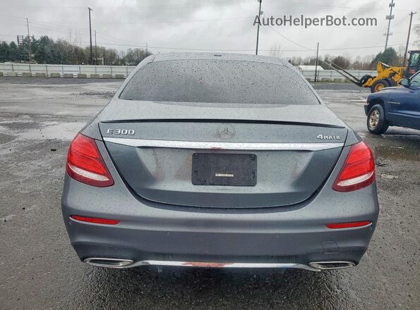 WDDZF4KB7HA035965 2017 MERCEDES-BENZ E Серый Вид сзади