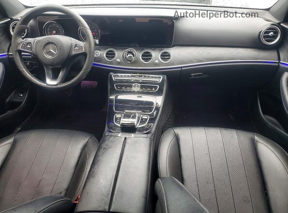 WDDZF4KB7HA035965 2017 MERCEDES-BENZ E Серый Вид панели приборов