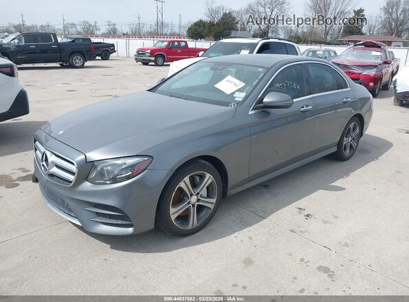 WDDZF4KB7HA100541 2017 MERCEDES-BENZ E-CLASS Gray 