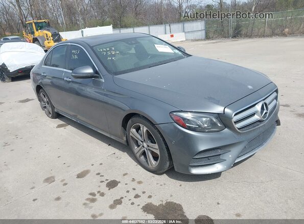 WDDZF4KB7HA100541 2017 MERCEDES-BENZ E-CLASS Gray 