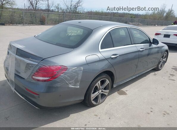 WDDZF4KB7HA100541 2017 MERCEDES-BENZ E-CLASS Gray 