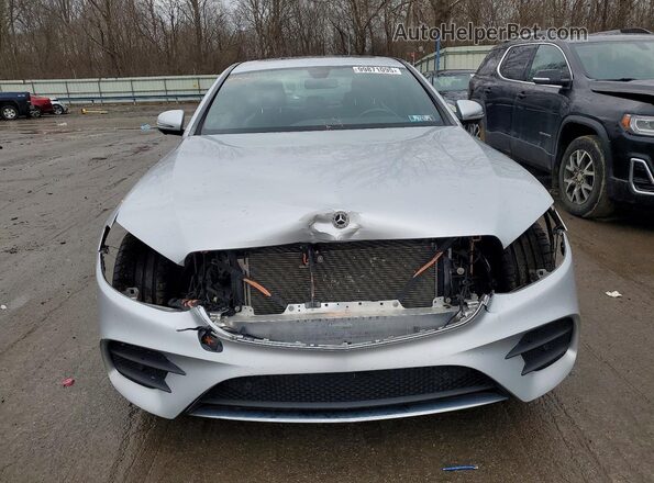 WDDZF4KB7KA556109 2019 MERCEDES-BENZ E Silver Widok z przodu