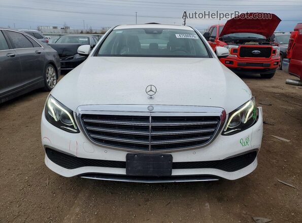 WDDZF4KB8HA086326 2017 MERCEDES-BENZ E White Вид спереду