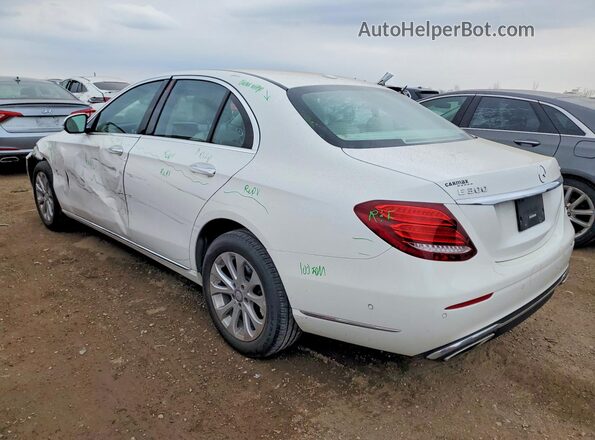 WDDZF4KB8HA086326 2017 MERCEDES-BENZ E White Задня ліва чверть