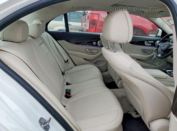 WDDZF4KB8HA086326 2017 MERCEDES-BENZ E White Вид задніх сидінь