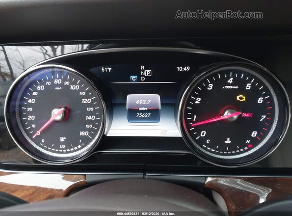 WDDZF4KB8HA178195 2017 MERCEDES-BENZ E-CLASS Белый Вид задних сидений