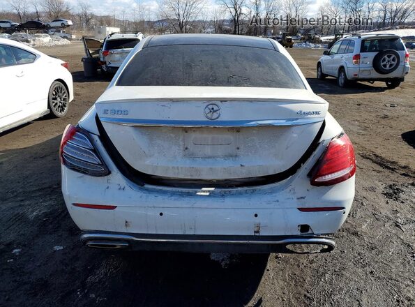 WDDZF4KB8HA201989 2017 MERCEDES-BENZ E Белый Вид сзади