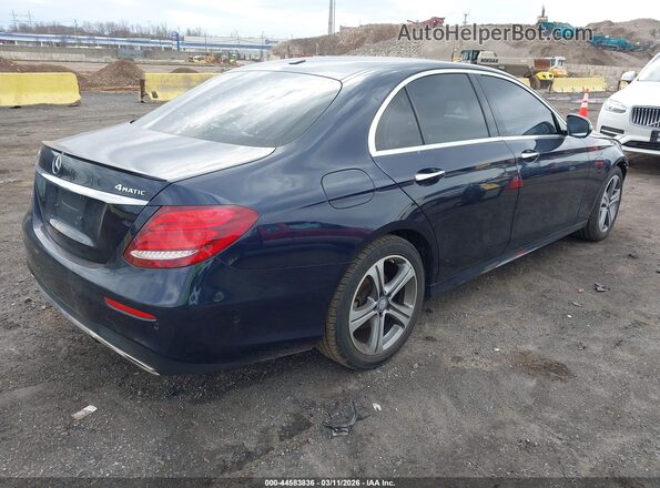 WDDZF4KB9HA205355 2017 MERCEDES-BENZ E-CLASS Синий Задняя правая четверть
