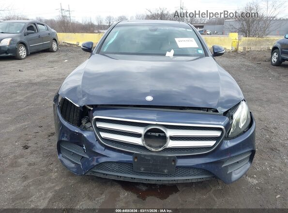 WDDZF4KB9HA205355 2017 MERCEDES-BENZ E-CLASS Синий Вид щитка приборов