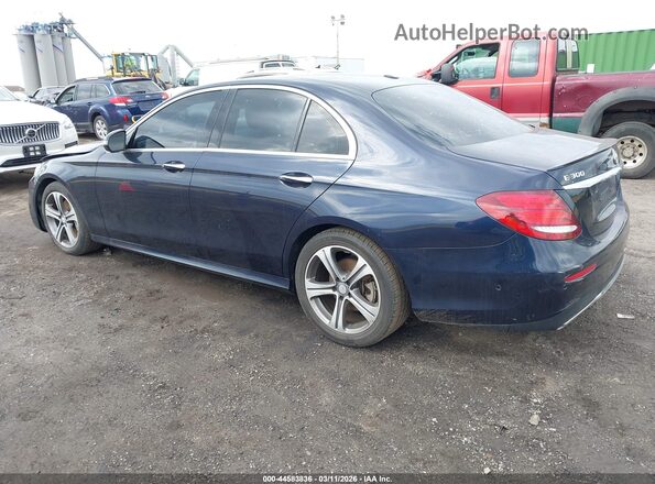 WDDZF4KB9HA205355 2017 MERCEDES-BENZ E-CLASS Синий Задняя левая четверть