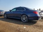 2019 Mercedes-benz E 300 4matic Синий vin: WDDZF4KB9KA664117