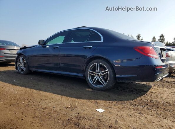 WDDZF4KB9KA664117 2019 MERCEDES-BENZ E Синий Задняя левая четверть