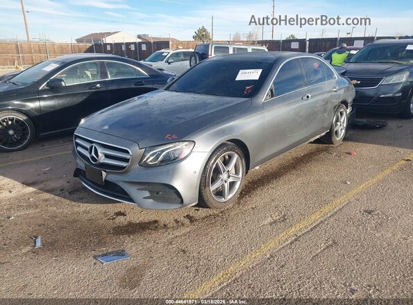 WDDZF4KBXHA048015 2017 MERCEDES-BENZ E-CLASS Gray Vista tres cuartos delantera izquierda