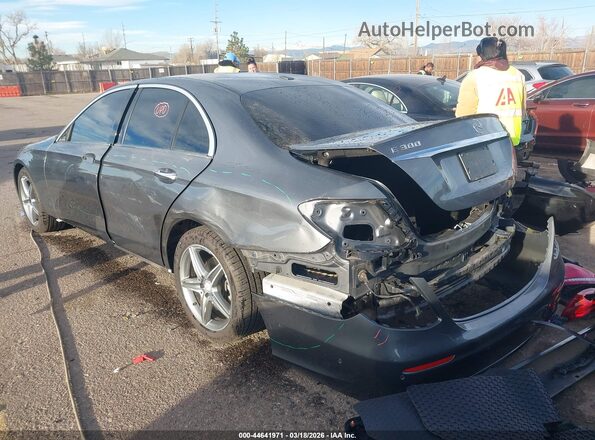 WDDZF4KBXHA048015 2017 MERCEDES-BENZ E-CLASS Gray Trasero izquierdo