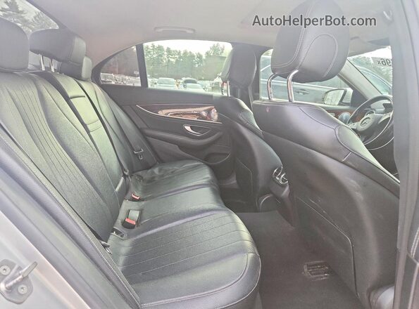 WDDZF4KBXHA215313 2017 MERCEDES-BENZ E Silver Հետևի նստատեղերի տեսք