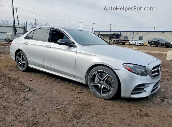 WDDZF4KBXKA518163 2019 MERCEDES-BENZ E Silver Delantero derecho