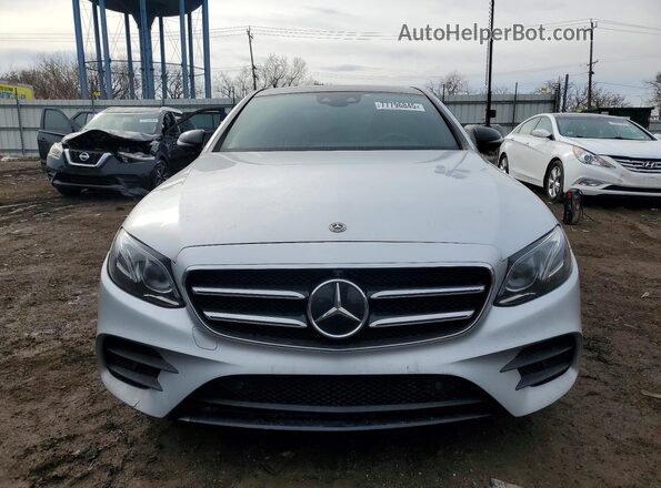 WDDZF4KBXKA518163 2019 MERCEDES-BENZ E Silver Vista frontal