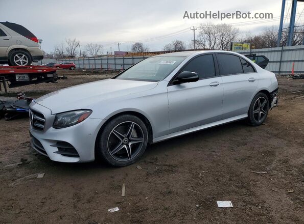 WDDZF4KBXKA518163 2019 MERCEDES-BENZ E Silver Vista tres cuartos delantera izquierda