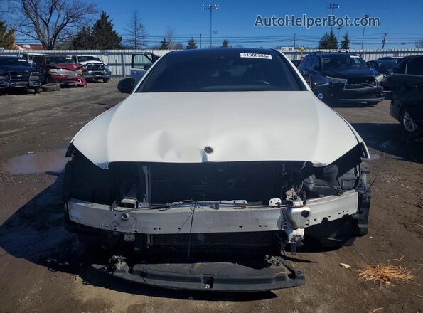 WDDZF4KBXKA551129 2019 MERCEDES-BENZ E White Front view