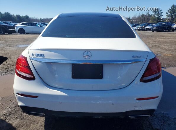 WDDZF4KBXKA551129 2019 MERCEDES-BENZ E White Rear view