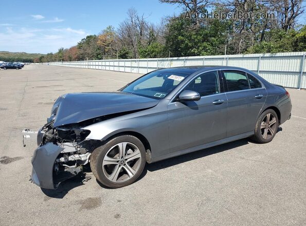 WDDZF4KBXKA593378 2019 MERCEDES-BENZ E Gray Vista tres cuartos delantera izquierda