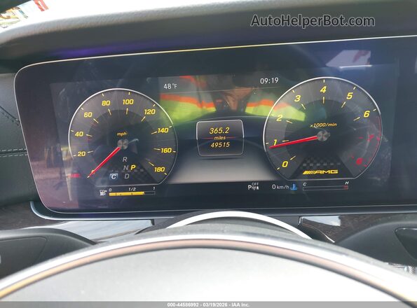 WDDZF6EB4JA478779 2018 MERCEDES-BENZ AMG E 43 Black Вид задніх сидінь