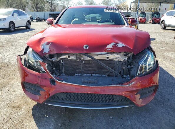 WDDZF6JB0KA675729 2019 MERCEDES-BENZ E Red წინა ხედი
