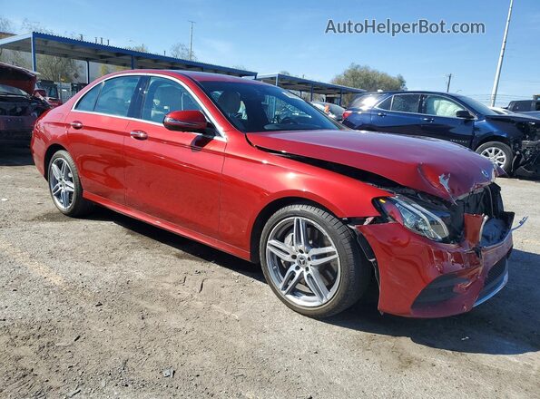 WDDZF6JB0KA675729 2019 MERCEDES-BENZ E Red წინა მარჯვენა