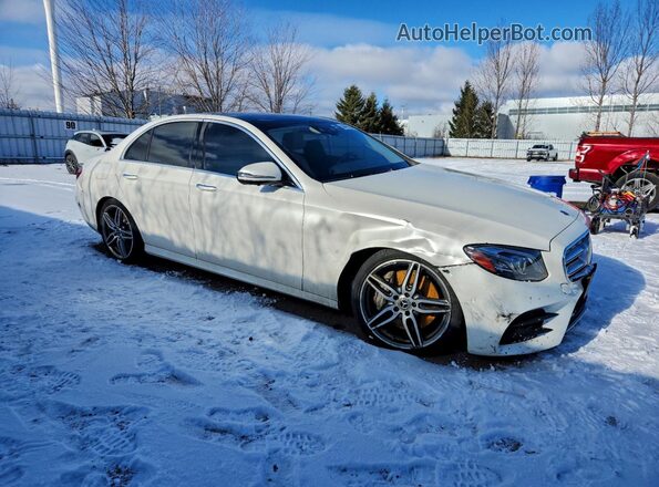 WDDZF6JB8KA531314 2019 MERCEDES-BENZ E Белый Передняя правая четверть