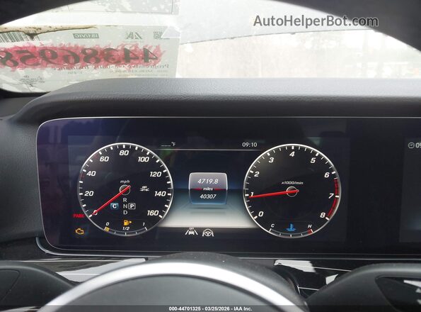 WDDZF6JB8LA721258 2020 MERCEDES-BENZ E-CLASS Black Widok tylnych siedzeń